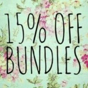 !!! 15% OFF BUNDLES FOR 2+ ITEMS !!!